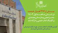 بیش از 217 هزار خدمت به مراجعین بیمارستان معتمدی و کلینیک امام خمینی ره ارائه شد